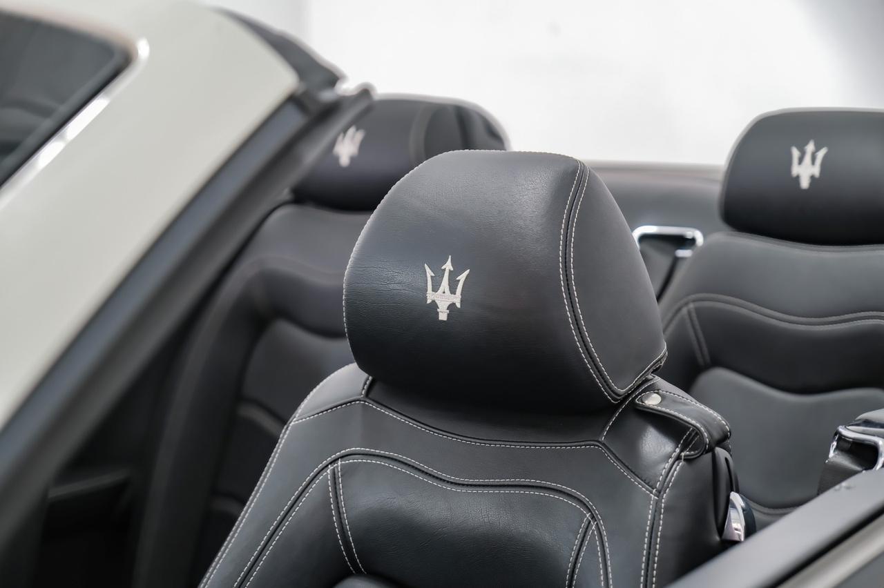 2012 Maserati GranTurismo Convertible SPORT NAVIGATION LEATHER HEATED SEATS FRONT AND REAR PARKING SENSORS BOSE SOUND PADDLE SHIFTERS Carrollton TX
