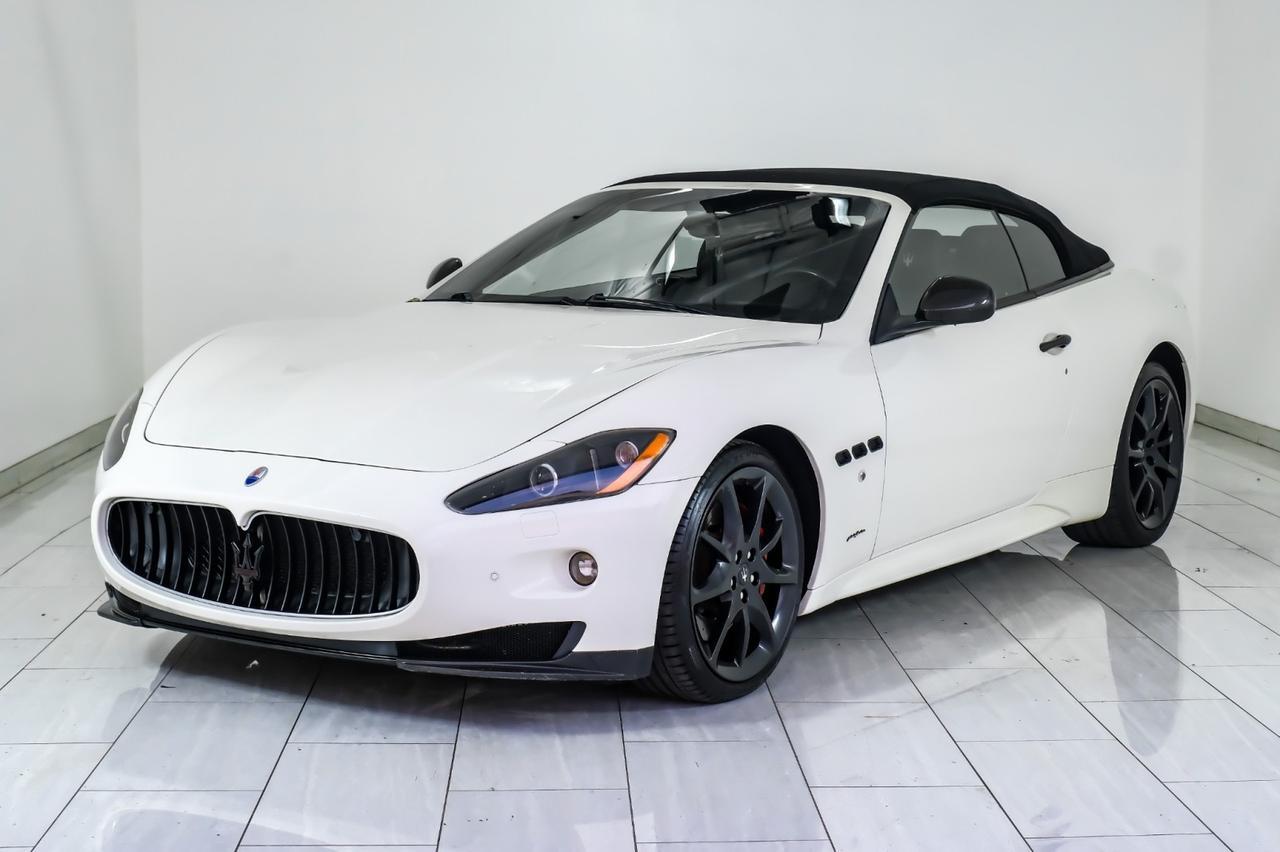 2012 Maserati GranTurismo Convertible SPORT NAVIGATION LEATHER HEATED SEATS FRONT AND REAR PARKING SENSORS BOSE SOUND PADDLE SHIFTERS Carrollton TX