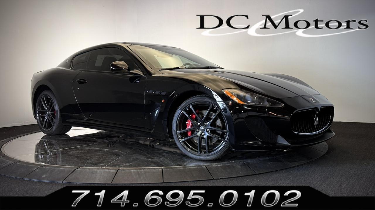 2012 Maserati GranTurismo MC Stradale