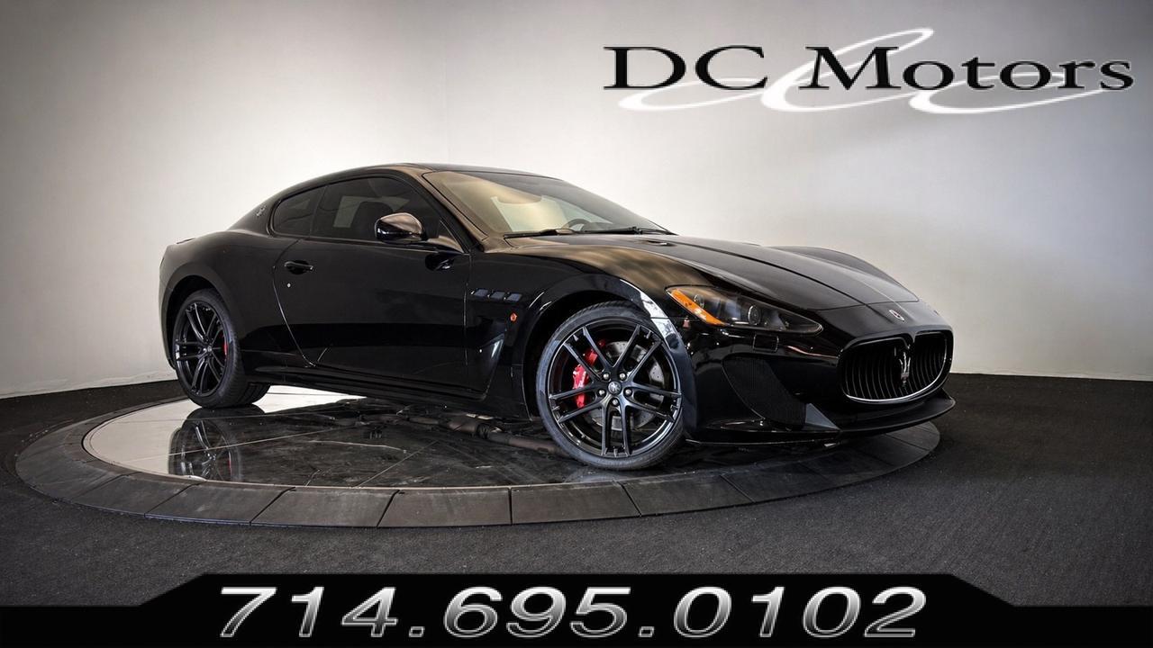 2012 Maserati GranTurismo MC Stradale