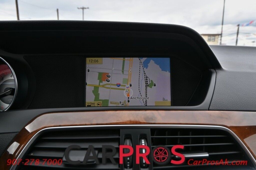 2012 Mercedes-Benz C 300 Sport Premium 1 & Luxury Pkg - All Wheel Drive - Power & Leather Heated Seats - Push To Start - Passive Keyless Entry - Power Windows & Locks - Bluetooth - Backup Camera - NAV - Sunroof - Fog Lights - Aluminum Wheels Anchorage AK