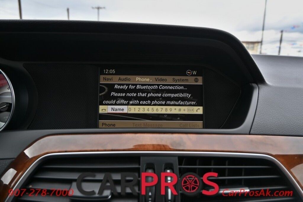 2012 Mercedes-Benz C 300 Sport Premium 1 & Luxury Pkg - All Wheel Drive - Power & Leather Heated Seats - Push To Start - Passive Keyless Entry - Power Windows & Locks - Bluetooth - Backup Camera - NAV - Sunroof - Fog Lights - Aluminum Wheels Anchorage AK