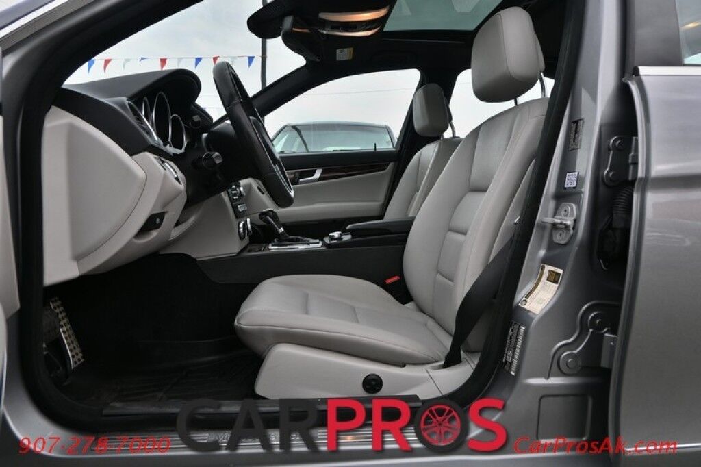 2012 Mercedes-Benz C 300 Sport Premium 1 & Luxury Pkg - All Wheel Drive - Power & Leather Heated Seats - Push To Start - Passive Keyless Entry - Power Windows & Locks - Bluetooth - Backup Camera - NAV - Sunroof - Fog Lights - Aluminum Wheels Anchorage AK