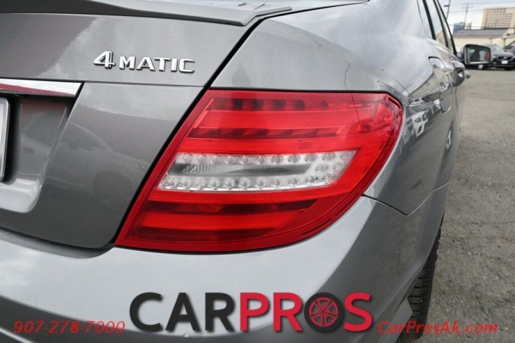 2012 Mercedes-Benz C 300 Sport Premium 1 & Luxury Pkg - All Wheel Drive - Power & Leather Heated Seats - Push To Start - Passive Keyless Entry - Power Windows & Locks - Bluetooth - Backup Camera - NAV - Sunroof - Fog Lights - Aluminum Wheels Anchorage AK