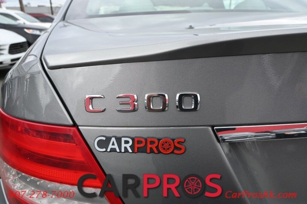 2012 Mercedes-Benz C 300 Sport Premium 1 & Luxury Pkg - All Wheel Drive - Power & Leather Heated Seats - Push To Start - Passive Keyless Entry - Power Windows & Locks - Bluetooth - Backup Camera - NAV - Sunroof - Fog Lights - Aluminum Wheels Anchorage AK
