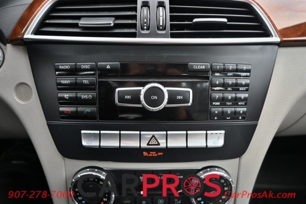 2012 Mercedes-Benz C 300 Sport Premium 1 & Luxury Pkg - All Wheel Drive - Power & Leather Heated Seats - Push To Start - Passive Keyless Entry - Power Windows & Locks - Bluetooth - Backup Camera - NAV - Sunroof - Fog Lights - Aluminum Wheels Anchorage AK