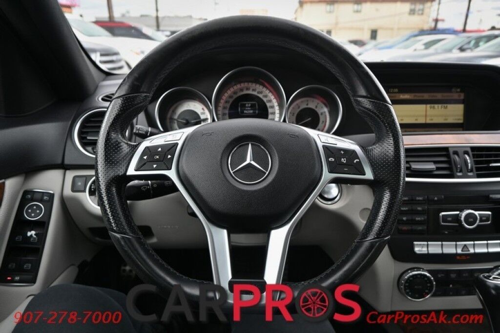 2012 Mercedes-Benz C 300 Sport Premium 1 & Luxury Pkg - All Wheel Drive - Power & Leather Heated Seats - Push To Start - Passive Keyless Entry - Power Windows & Locks - Bluetooth - Backup Camera - NAV - Sunroof - Fog Lights - Aluminum Wheels Anchorage AK
