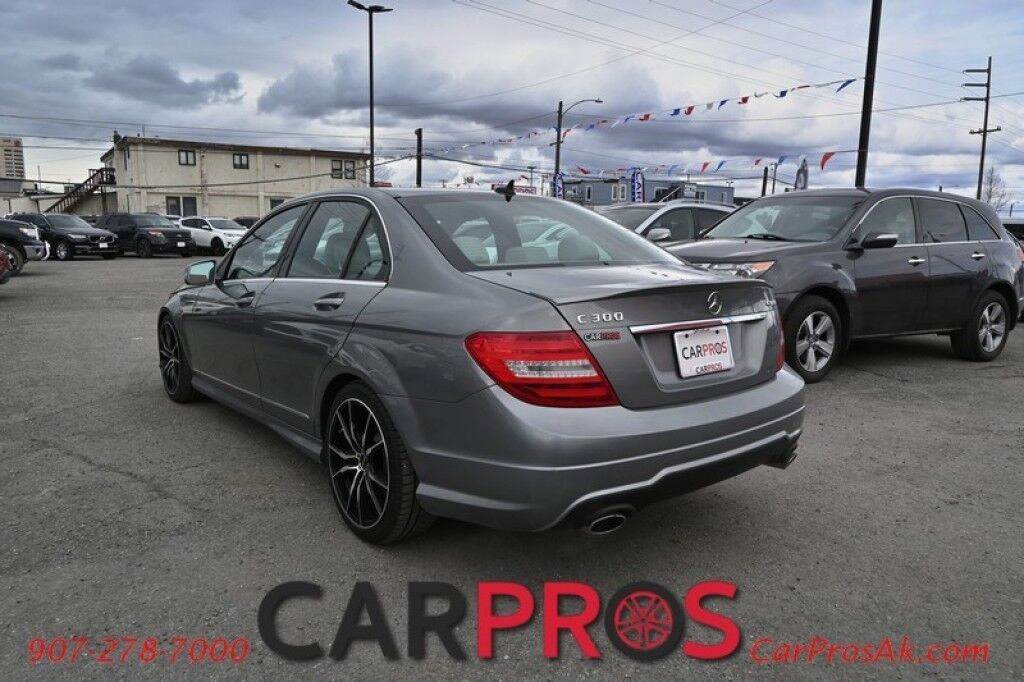 2012 Mercedes-Benz C 300 Sport Premium 1 & Luxury Pkg - All Wheel Drive - Power & Leather Heated Seats - Push To Start - Passive Keyless Entry - Power Windows & Locks - Bluetooth - Backup Camera - NAV - Sunroof - Fog Lights - Aluminum Wheels Anchorage AK