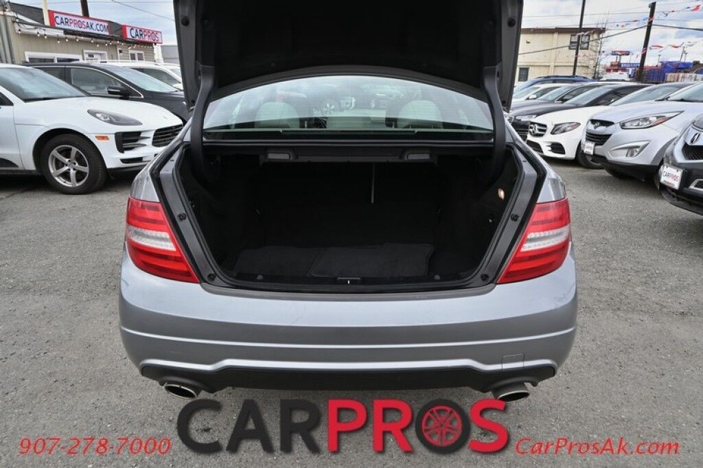 2012 Mercedes-Benz C 300 Sport Premium 1 & Luxury Pkg - All Wheel Drive - Power & Leather Heated Seats - Push To Start - Passive Keyless Entry - Power Windows & Locks - Bluetooth - Backup Camera - NAV - Sunroof - Fog Lights - Aluminum Wheels Anchorage AK