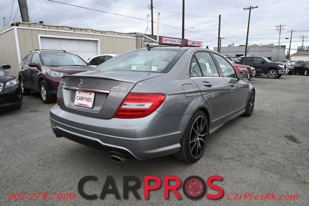 2012 Mercedes-Benz C 300 Sport Premium 1 & Luxury Pkg - All Wheel Drive - Power & Leather Heated Seats - Push To Start - Passive Keyless Entry - Power Windows & Locks - Bluetooth - Backup Camera - NAV - Sunroof - Fog Lights - Aluminum Wheels Anchorage AK