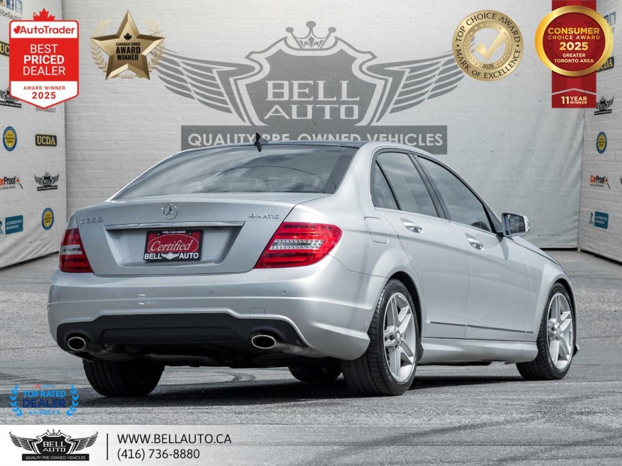2012 Mercedes-Benz C-Class C300 AMG PKG PANO ROOF BACKUPCAM NOACCIDENT Toronto ON