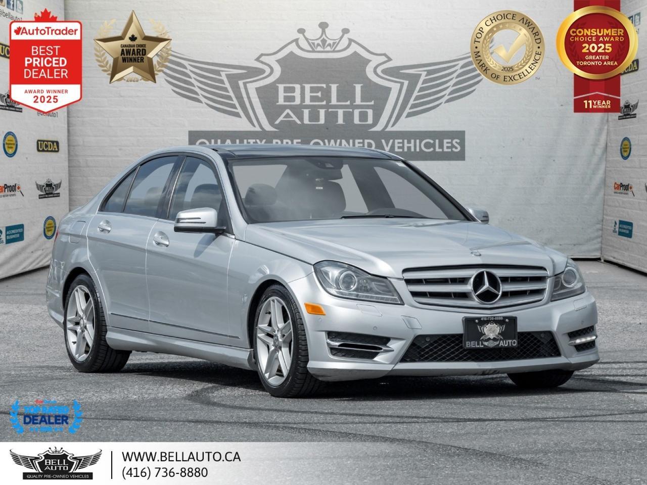 2012 Mercedes-Benz C-Class C300 AMG PKG PANO ROOF BACKUPCAM NOACCIDENT Toronto ON