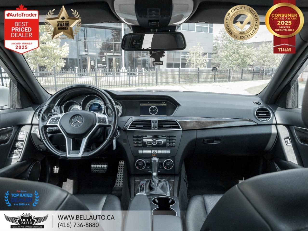 2012 Mercedes-Benz C-Class C300 AMG PKG PANO ROOF BACKUPCAM NOACCIDENT Toronto ON