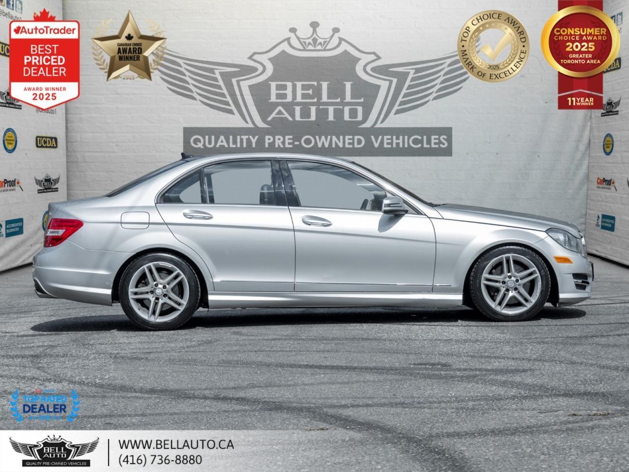 2012 Mercedes-Benz C-Class C300 AMG PKG PANO ROOF BACKUPCAM NOACCIDENT Toronto ON