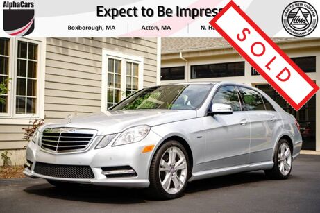 2012 Mercedes-Benz E-Class E 350 Luxury Boston MA