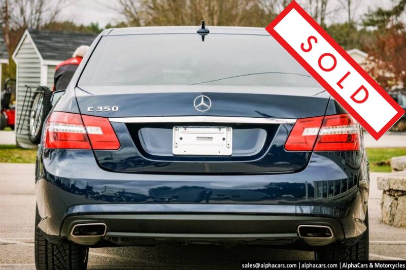 2012 Mercedes-Benz E-Class E 350 Sport Boston MA