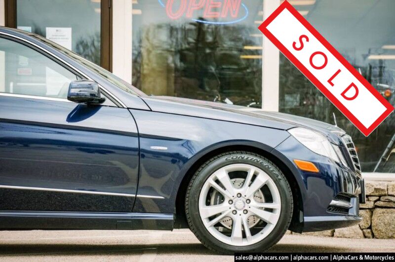 2012 Mercedes-Benz E-Class E 350 Sport Boston MA