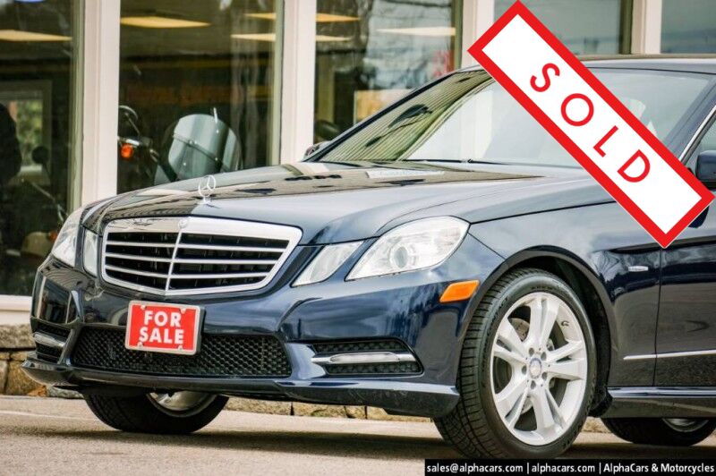 2012 Mercedes-Benz E-Class E 350 Sport Boston MA