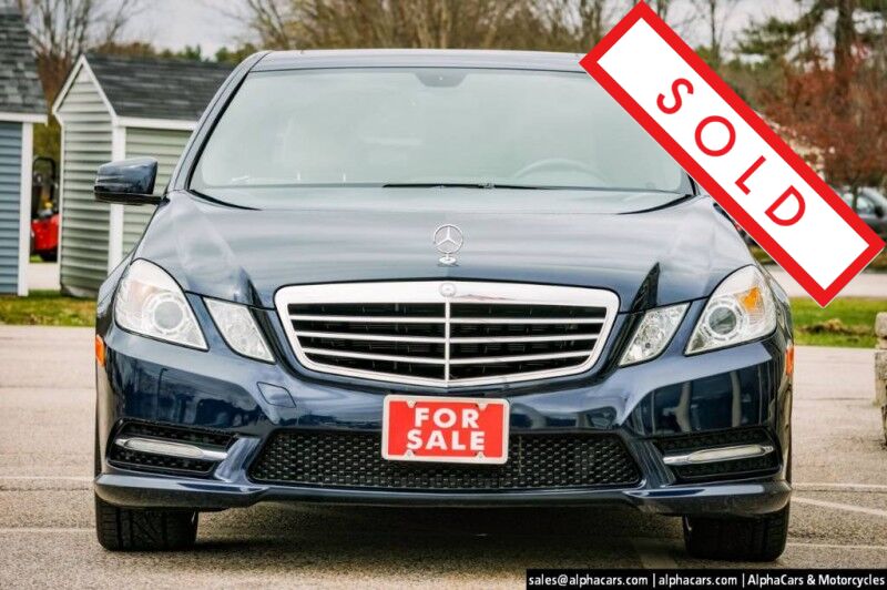 2012 Mercedes-Benz E-Class E 350 Sport Boston MA