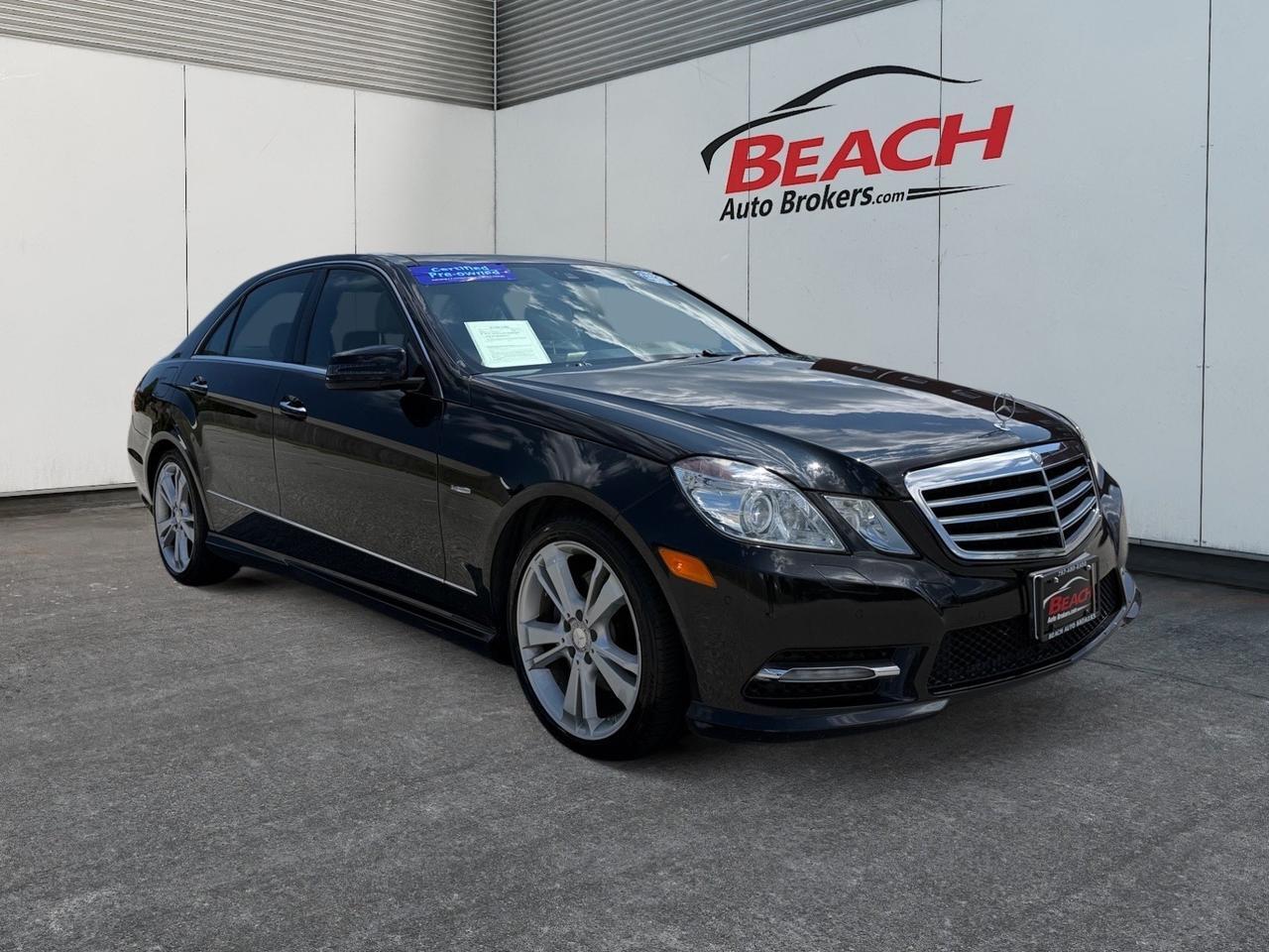 2012 Mercedes-Benz E-Class E 350 Sport, HEATED SEATS, MOONROOF, BLUETOOTH, NAVIGATION, BACKUP CAMERA, POWER MIRRORS, CRUISE CONTROL, KEYLESS START, CLEAN CARFAX, LOW MILES, THIS IS A TRUE GEM!