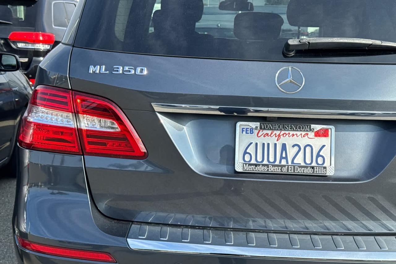 2012 Mercedes-Benz M-Class ML 350 Roseville CA