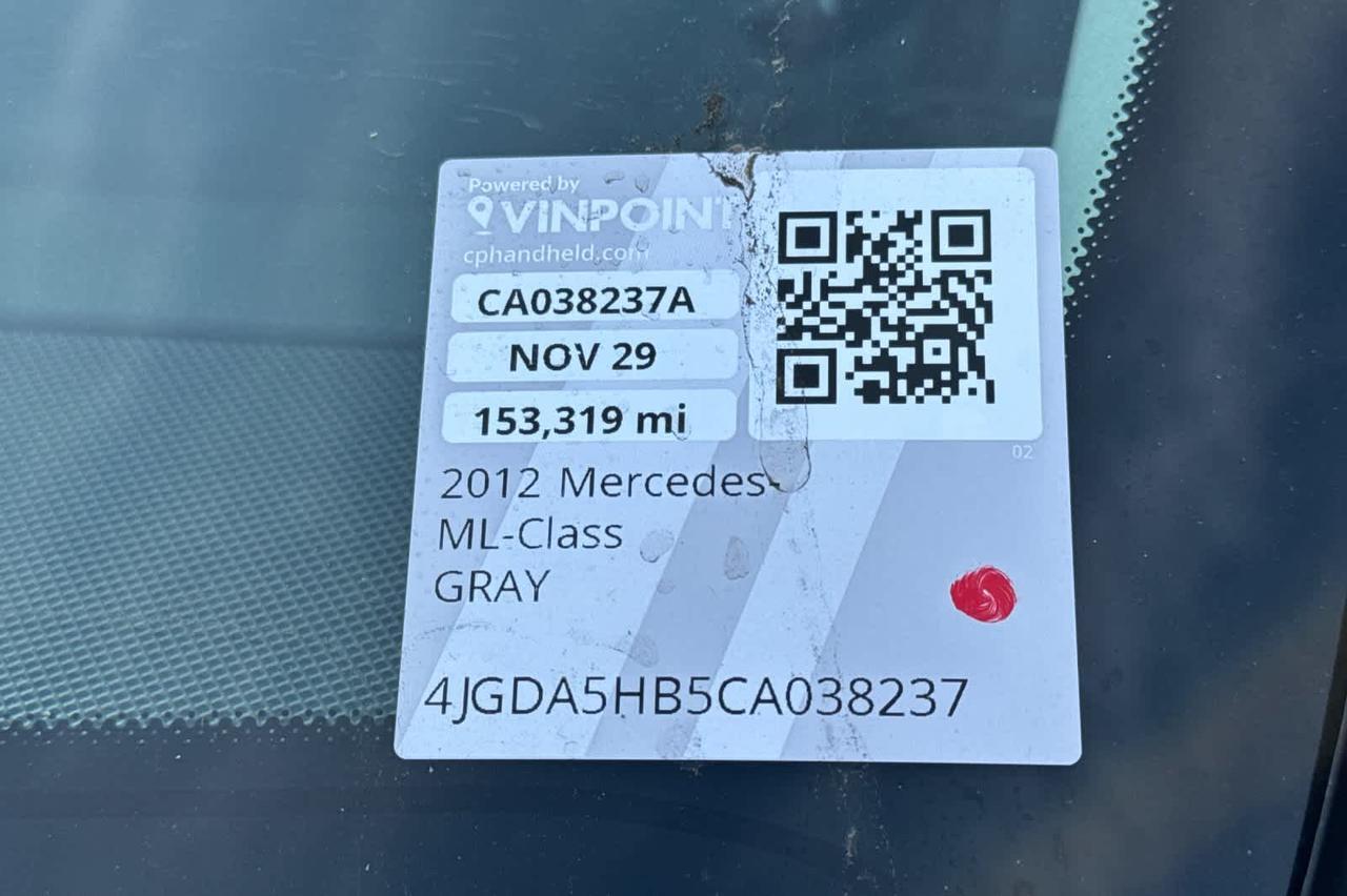 2012 Mercedes-Benz M-Class ML 350 Roseville CA