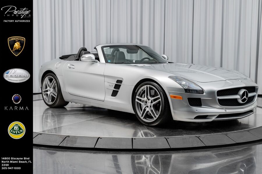 2012 Mercedes-Benz SLS AMG Roadster North Miami Beach FL 2012 Mercedes-Benz SLS AMG Roadster North Miami Beach FL