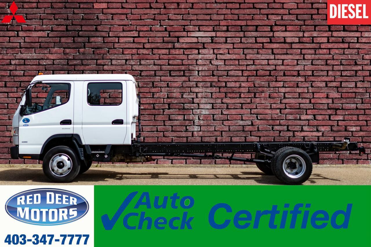 2012 Mitsubishi Fuso 4x2 Crew Cab & Chassis Diesel Red Deer AB