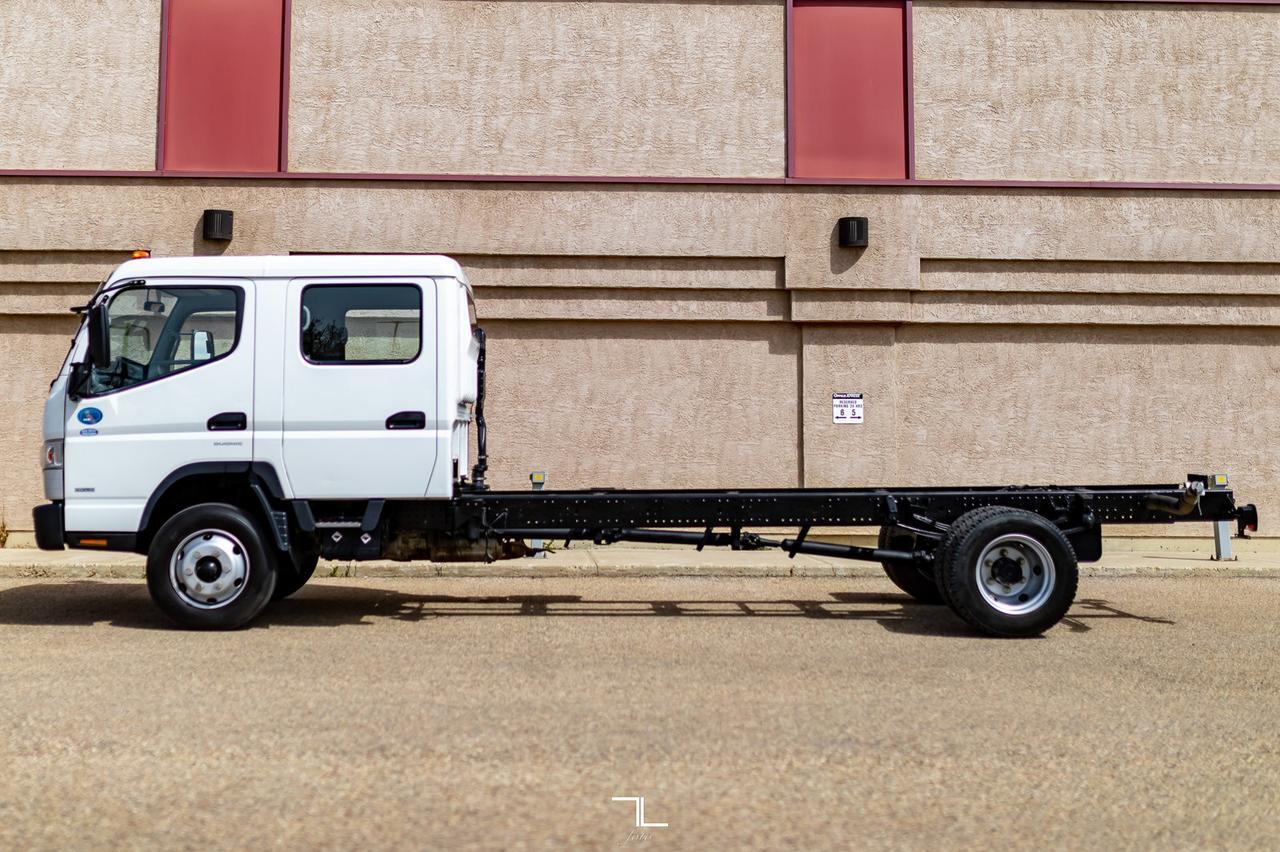 2012 Mitsubishi Fuso 4x2 Crew Cab & Chassis Diesel Red Deer AB