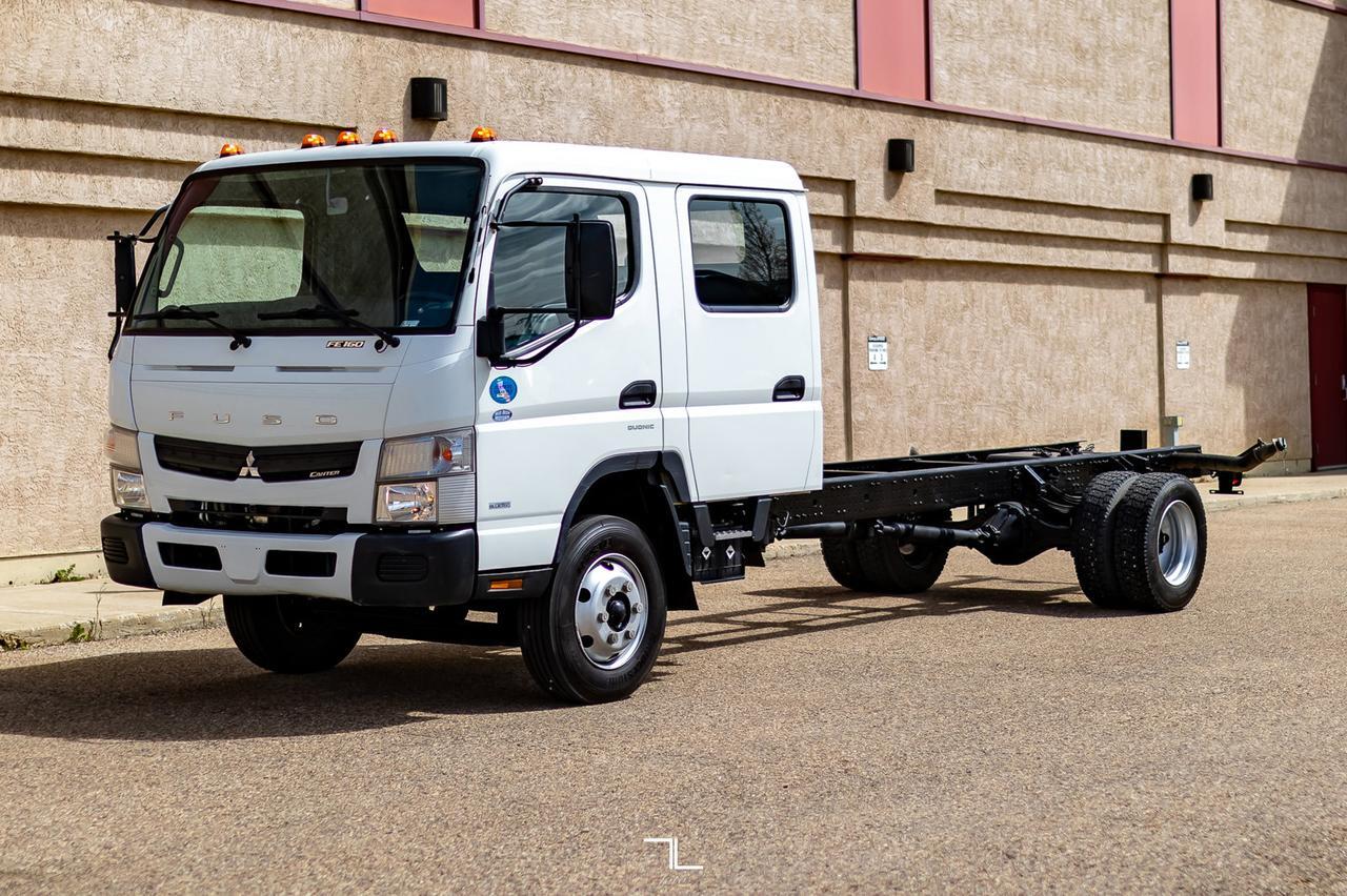 2012 Mitsubishi Fuso 4x2 Crew Cab & Chassis Diesel Red Deer AB