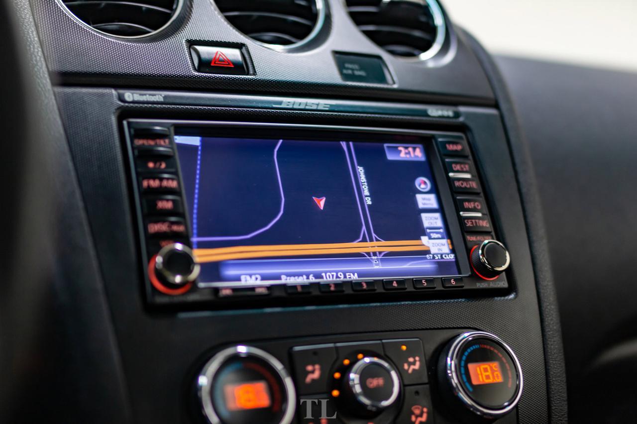 2012 Nissan Altima SR Coupe Leather Roof Nav BCam Red Deer AB