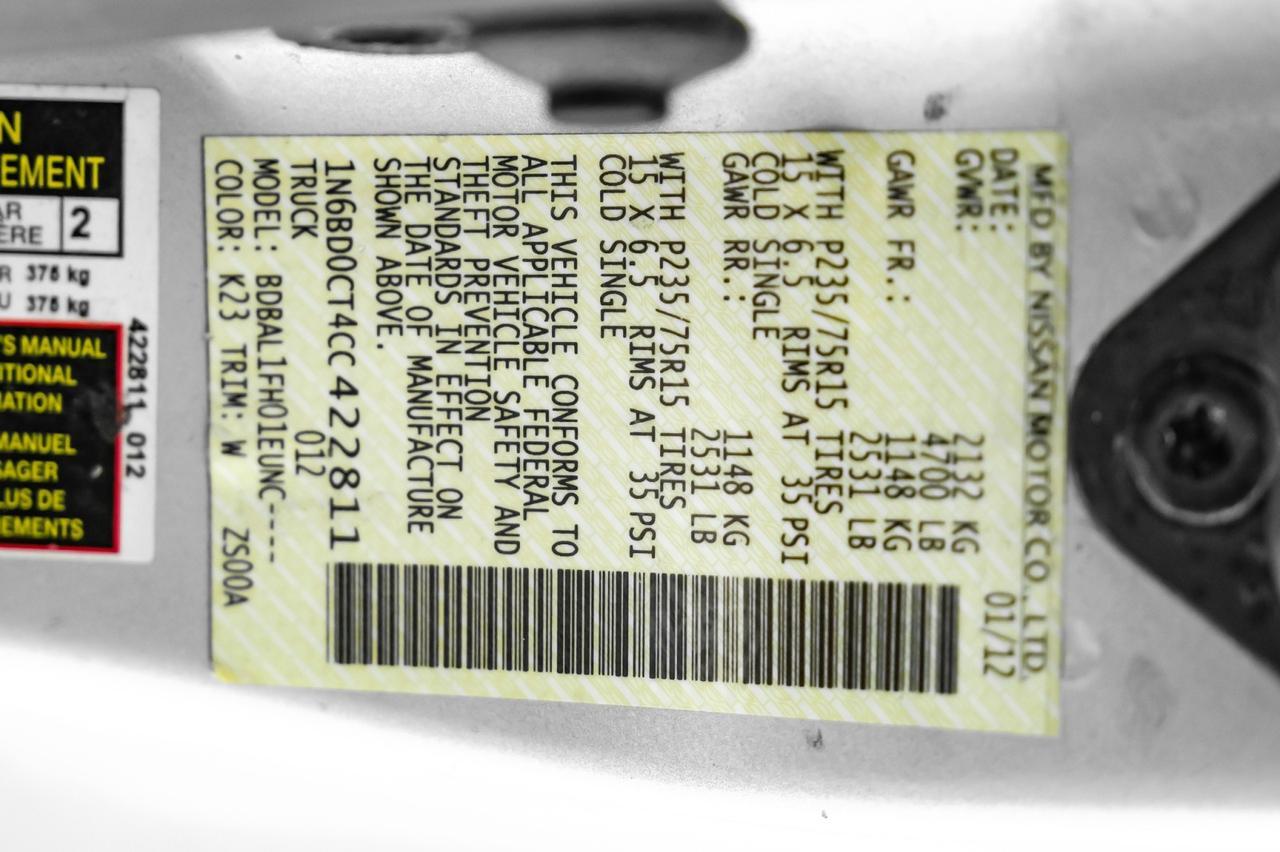 2012 Nissan Frontier S Carrollton TX