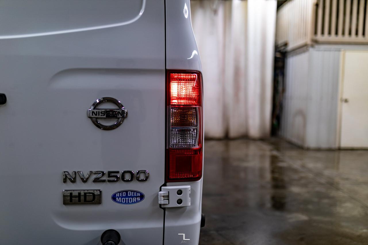 2012 Nissan NV 2500 High Roof Cargo Van Shelving Red Deer AB