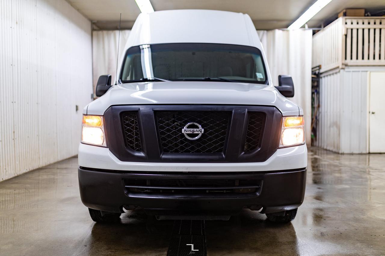 2012 Nissan NV 2500 High Roof Cargo Van Shelving Red Deer AB