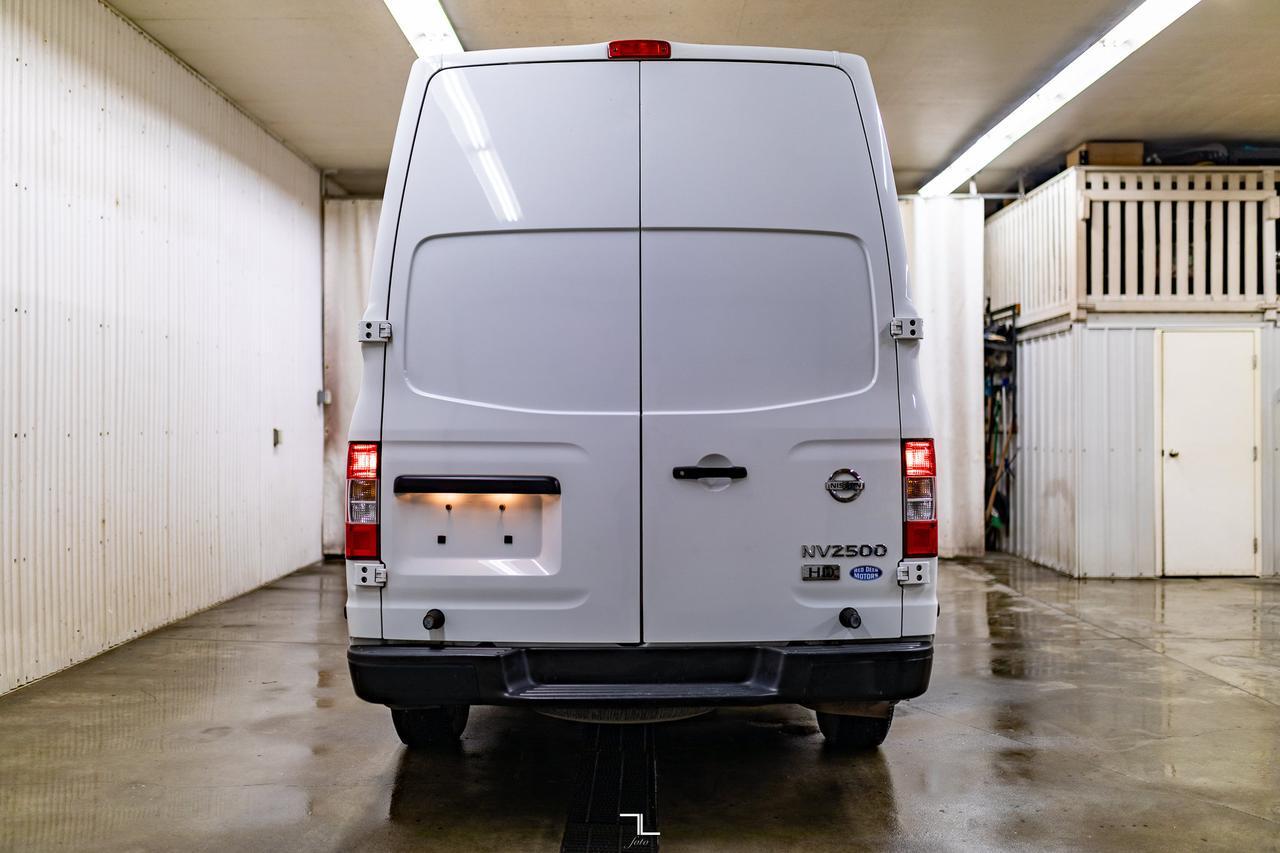 2012 Nissan NV 2500 High Roof Cargo Van Shelving Red Deer AB