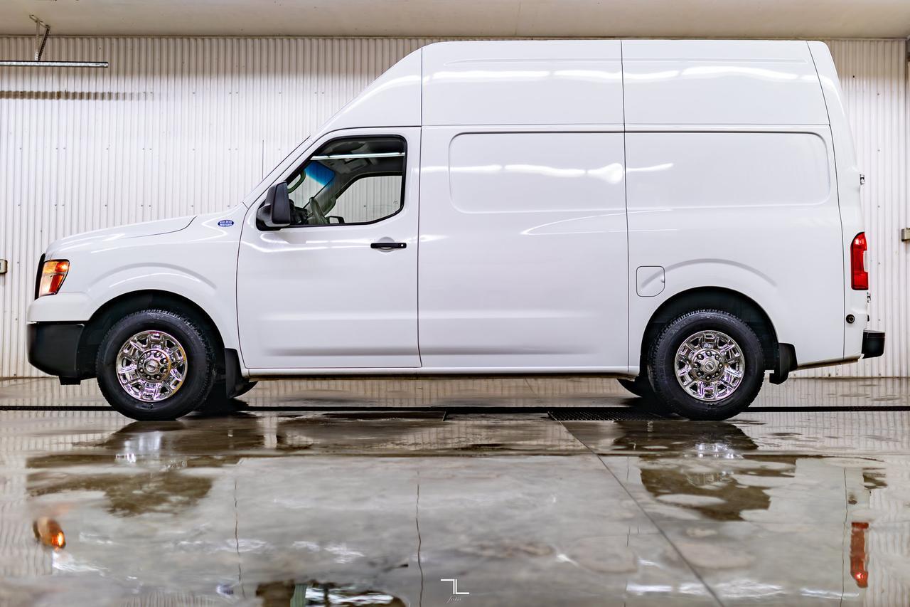2012 Nissan NV 2500 High Roof Cargo Van Shelving Red Deer AB