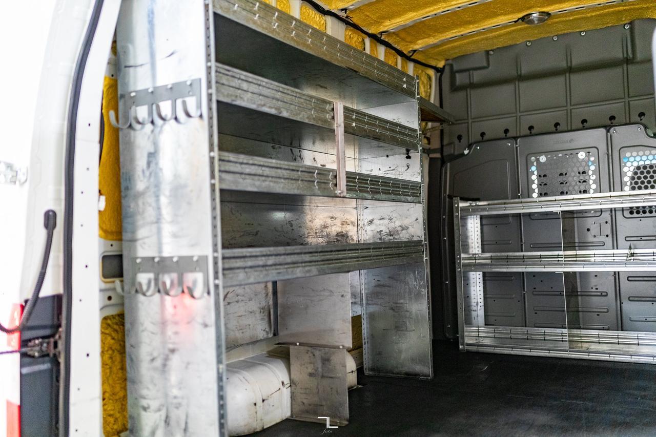 2012 Nissan NV 2500 High Roof Cargo Van Shelving Red Deer AB
