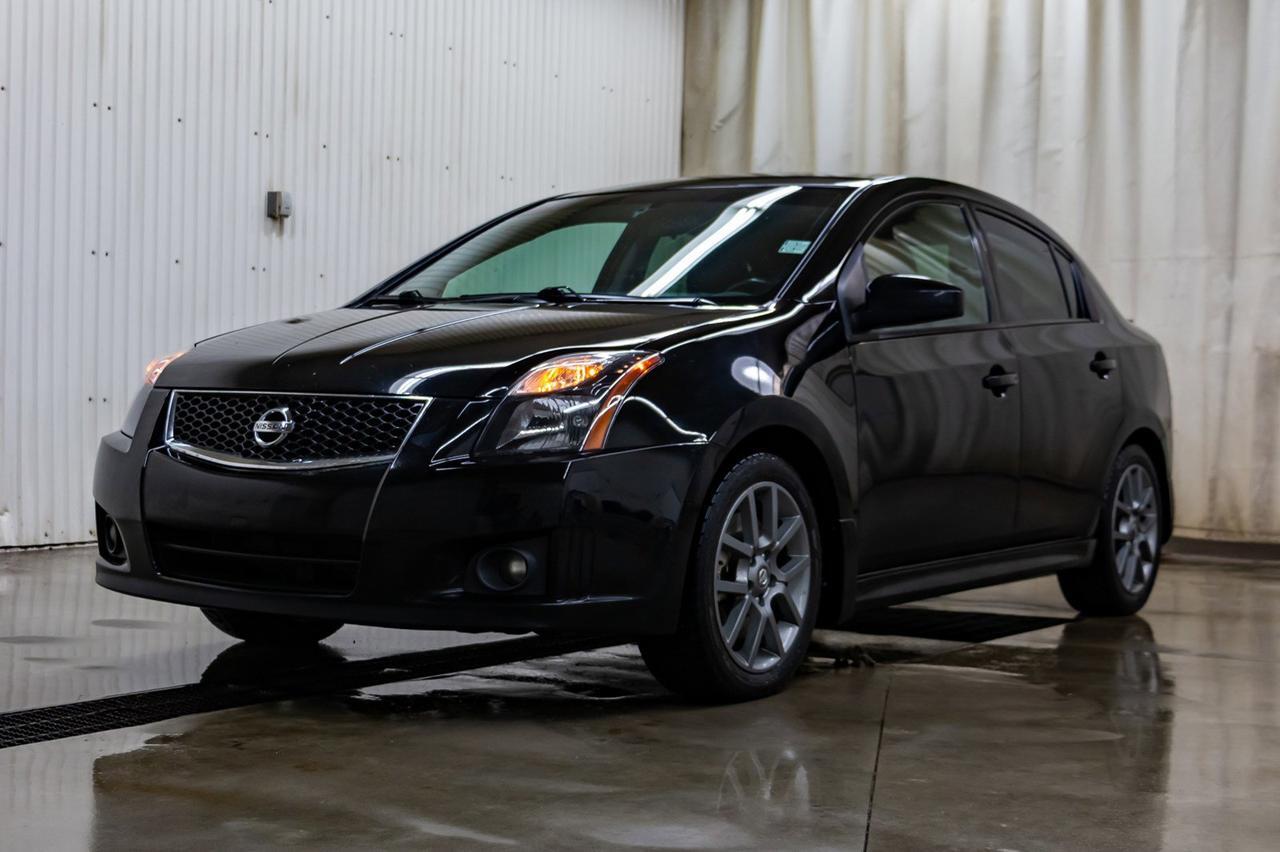 2012 Nissan Sentra SE-R Spec V Manual Nav Roof BCam Red Deer AB