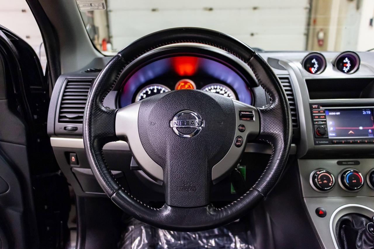 2012 Nissan Sentra SE-R Spec V Manual Nav Roof BCam Red Deer AB