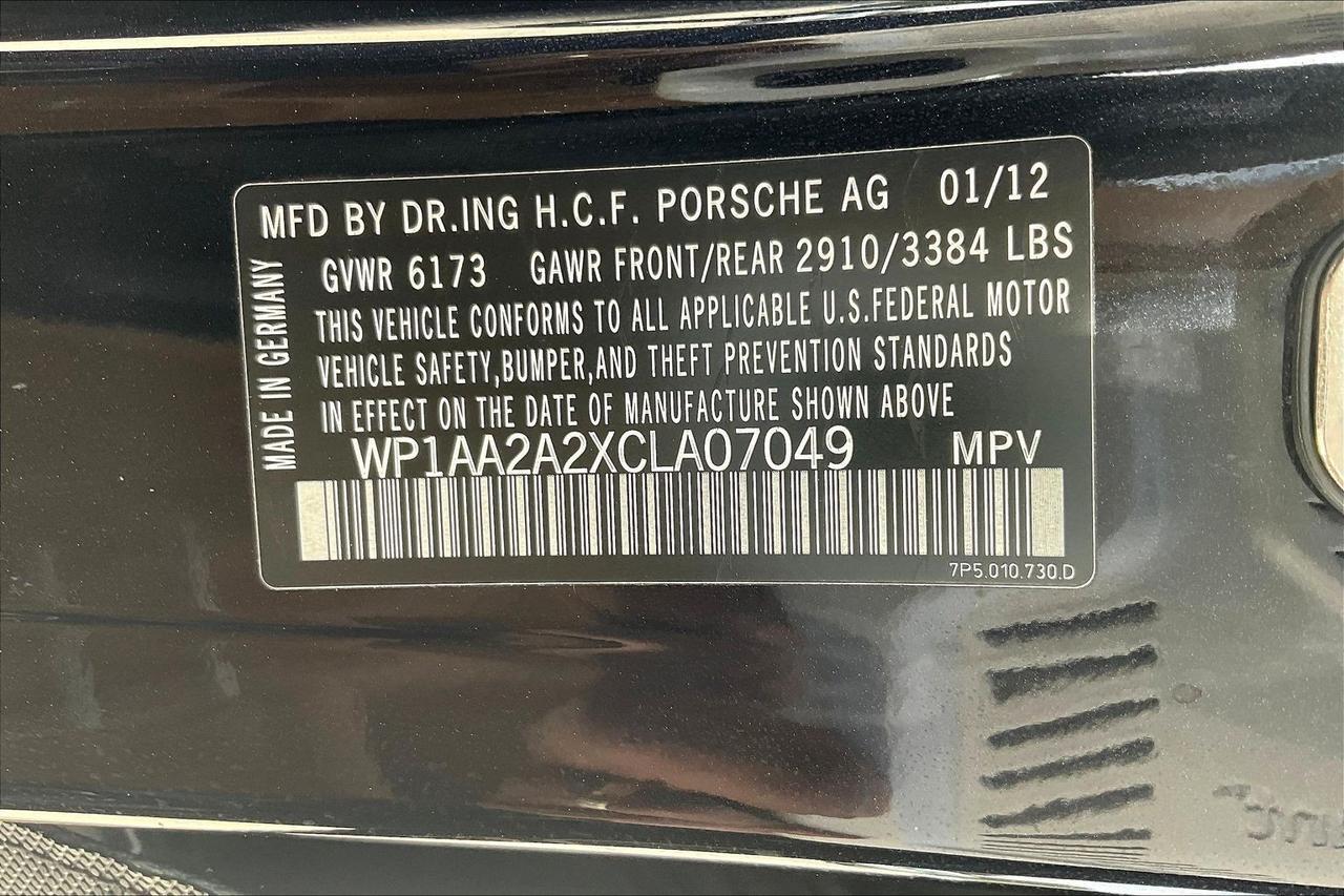 2012 PORSCHE CAYENNE Houston TX