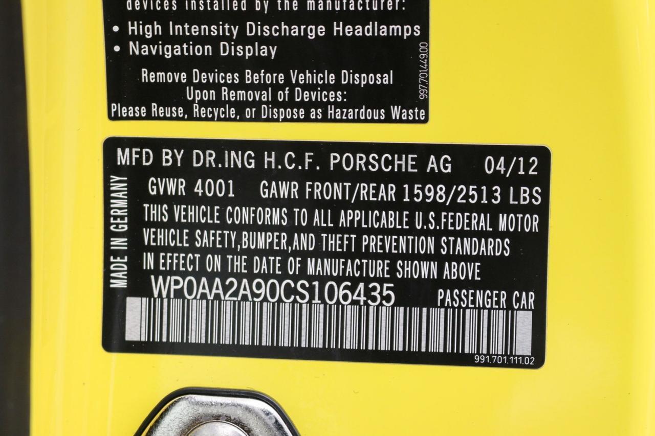 2012 Porsche 911 991 Carrera Newport Beach CA
