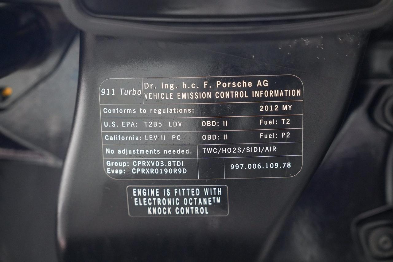 2012 Porsche 911 S Turbo Newport Beach CA