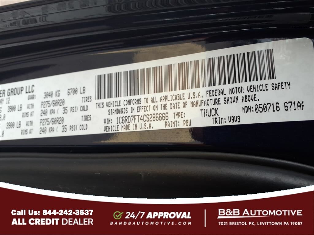 2012 RAM 1500 Levittown PA