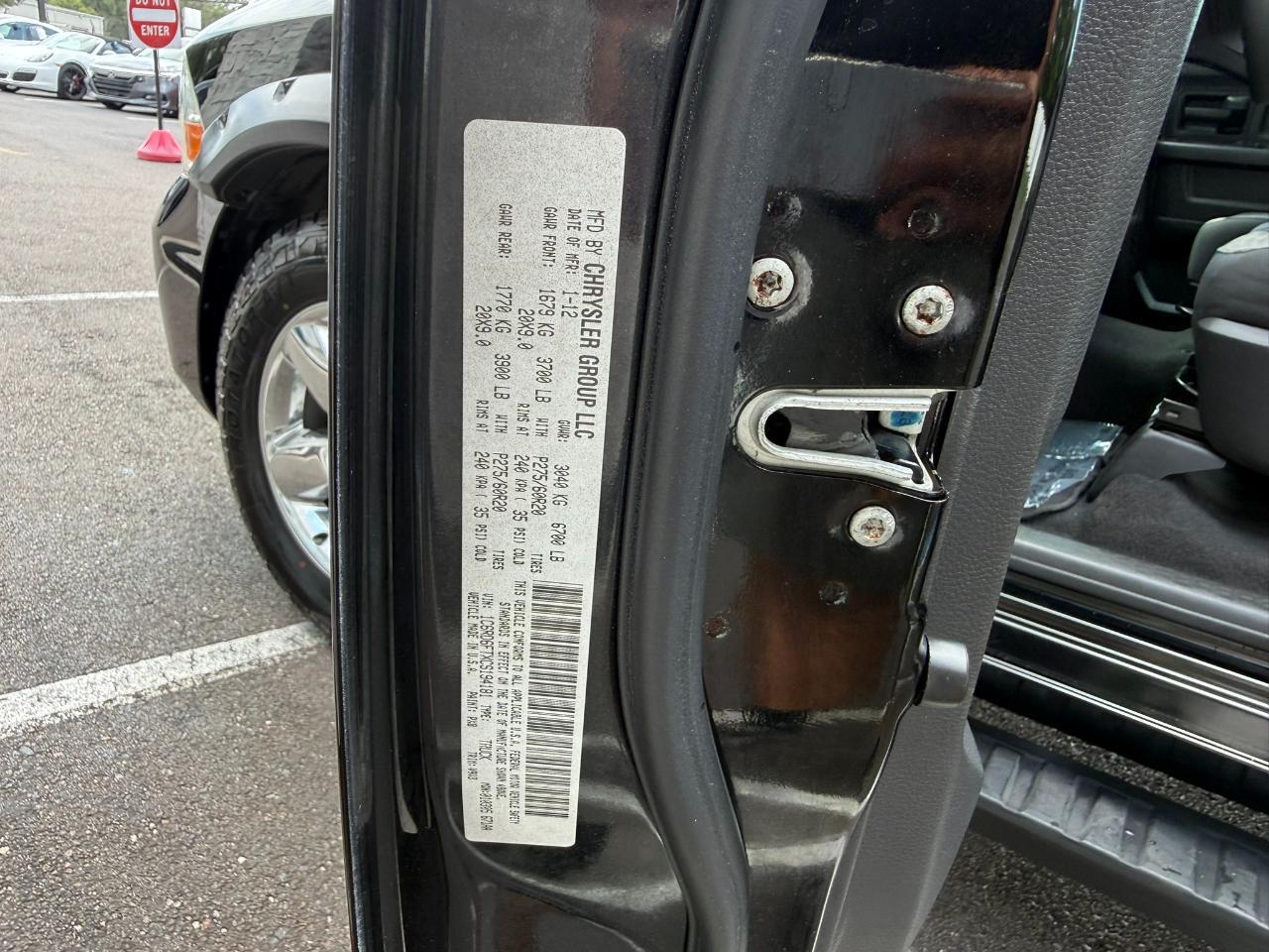 2012 RAM 1500 2WD Quad Cab 140.5" ST Jacksonville FL
