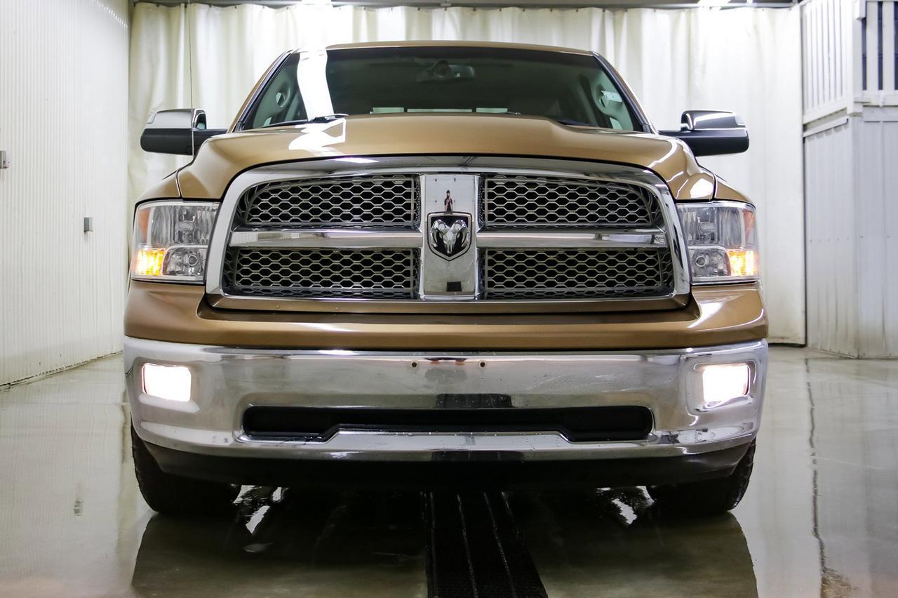 2012 Ram 1500 4x4 Quad Cab Laramie Leather Roof Nav Red Deer AB