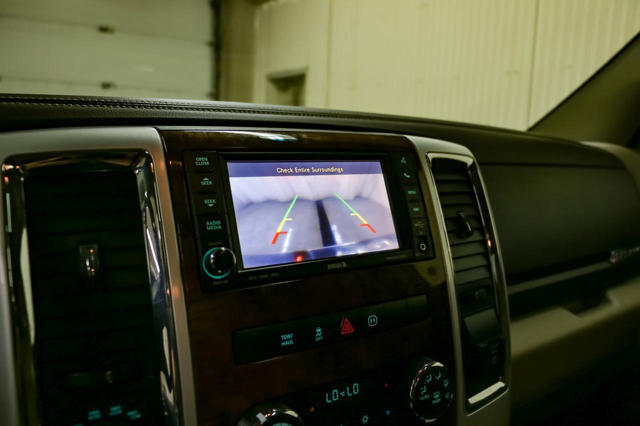 2012 Ram 1500 4x4 Quad Cab Laramie Leather Roof Nav Red Deer AB