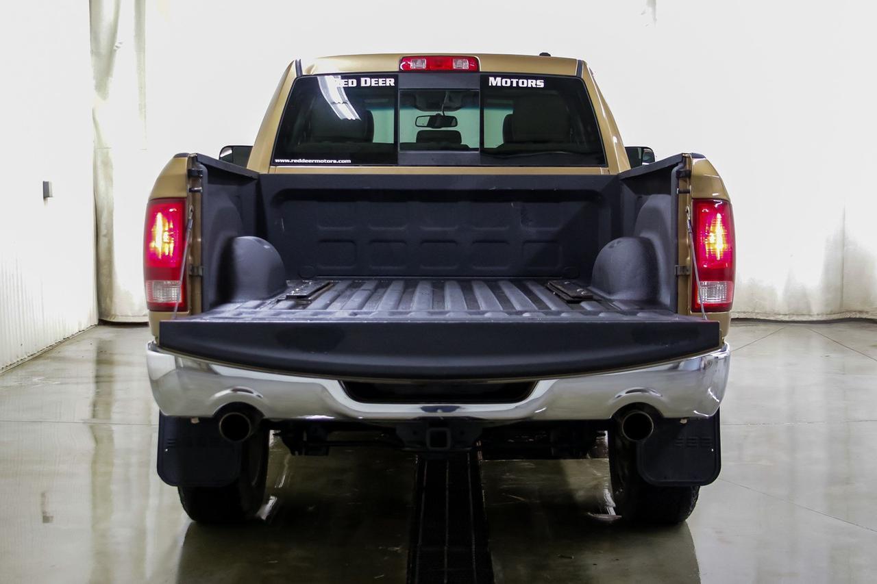2012 Ram 1500 4x4 Quad Cab Laramie Leather Roof Nav Red Deer AB