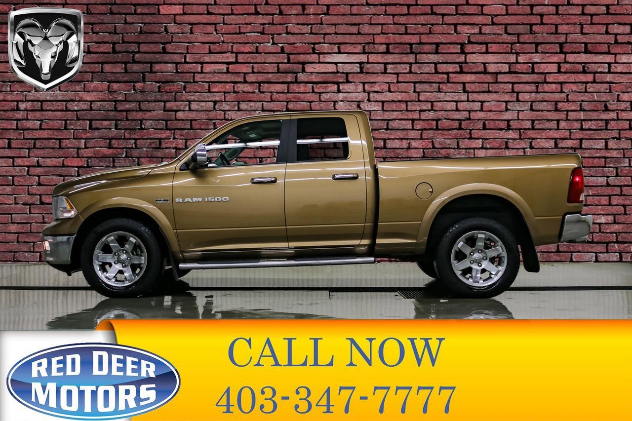 2012 Ram 1500 4x4 Quad Cab Laramie Leather Roof Nav