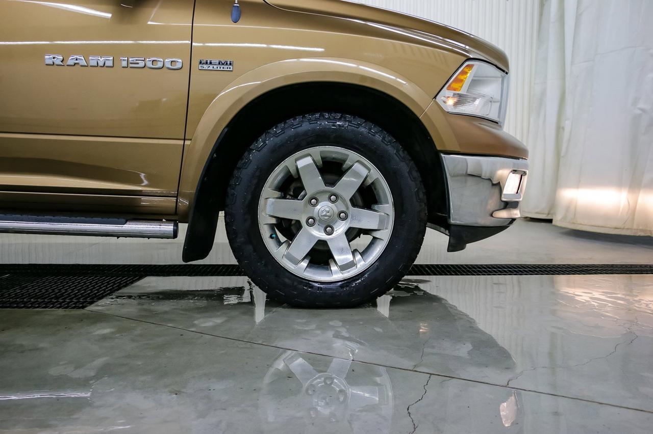 2012 Ram 1500 4x4 Quad Cab Laramie Leather Roof Nav Red Deer AB