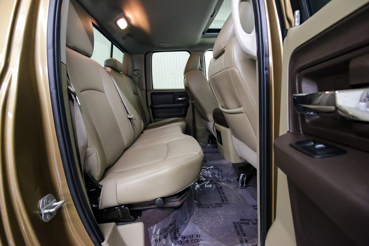 2012 Ram 1500 4x4 Quad Cab Laramie Leather Roof Nav Red Deer AB